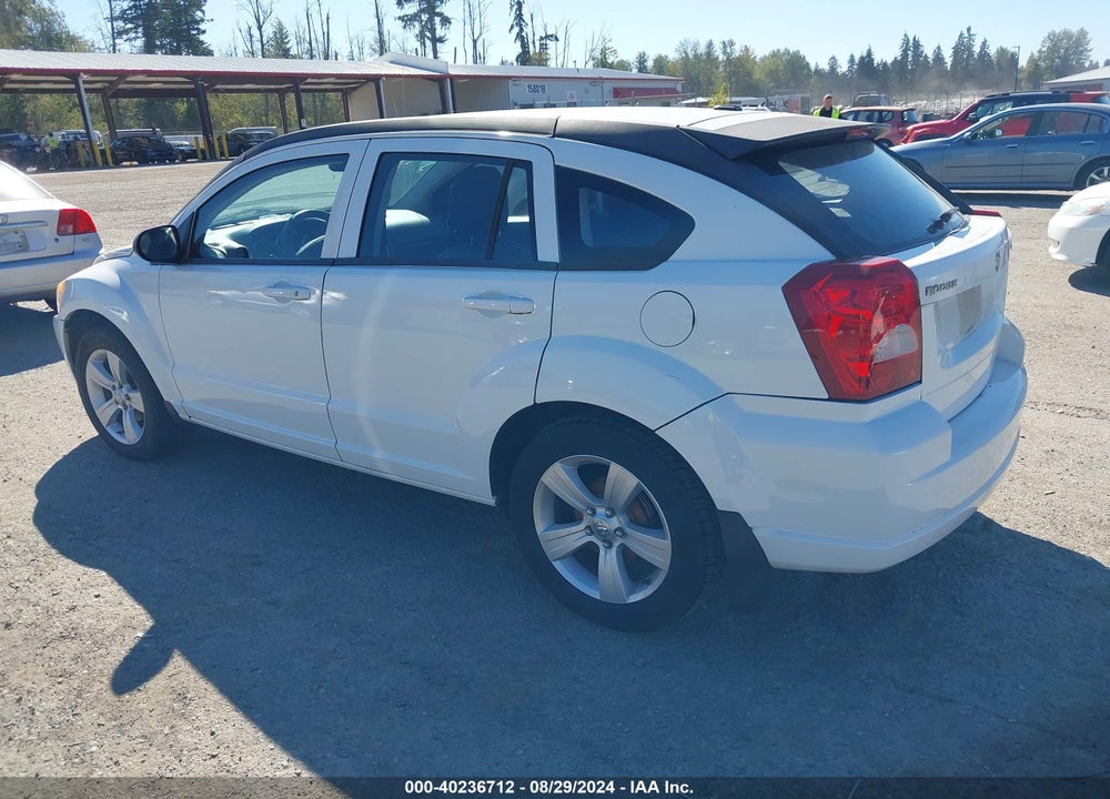 2011 DODGE CALIBER MAINSTREET VIN: 1B3CB3HA3BD125108
