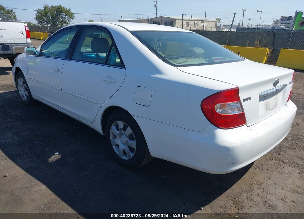 2003 TOYOTA CAMRY LE VIN: 4T1BE32K13U155904
