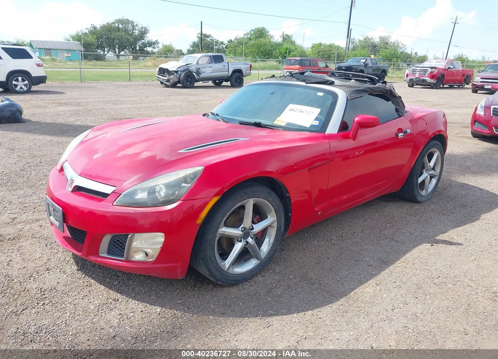 2007 SATURN SKY RED LINE VIN: 1G8MG35X97Y134337