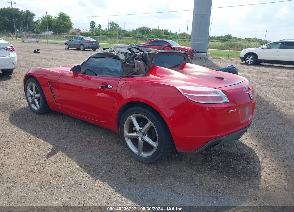 2007 SATURN SKY RED LINE VIN: 1G8MG35X97Y134337