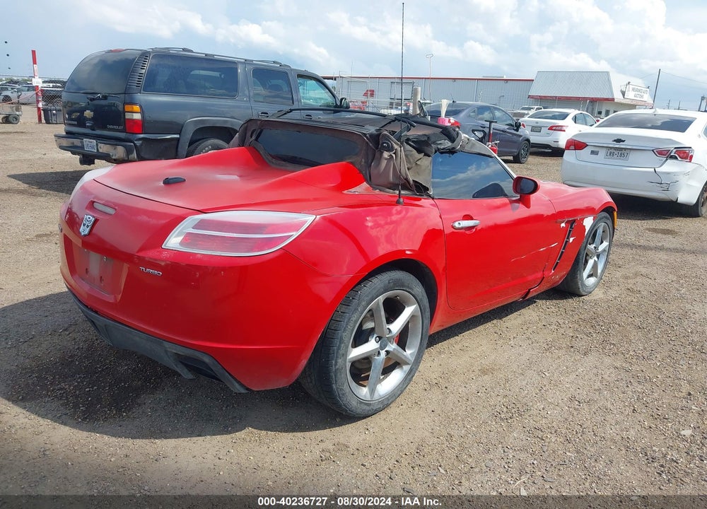 2007 SATURN SKY RED LINE VIN: 1G8MG35X97Y134337