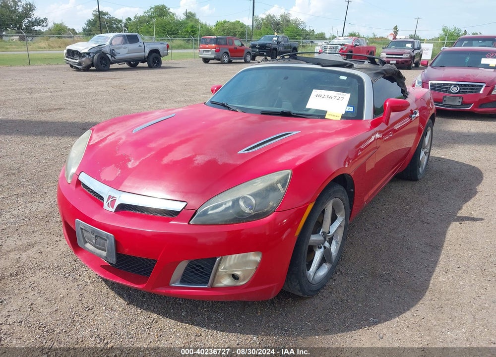 2007 SATURN SKY RED LINE VIN: 1G8MG35X97Y134337
