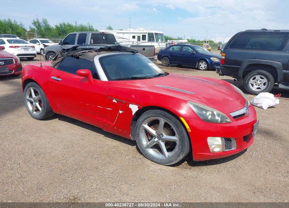 2007 SATURN SKY RED LINE VIN: 1G8MG35X97Y134337