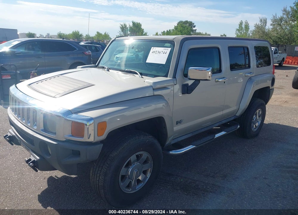2007 HUMMER H3 SUV VIN: 5GTDN13E778206355