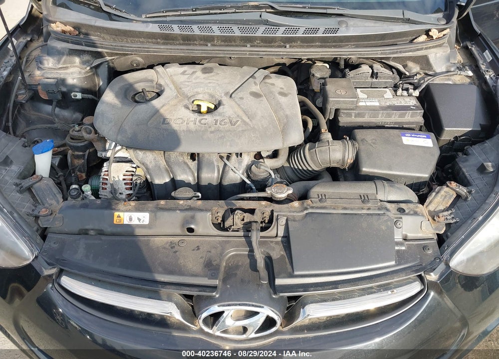 2012 HYUNDAI ELANTRA VIN: KMHDH4AE2CU464721