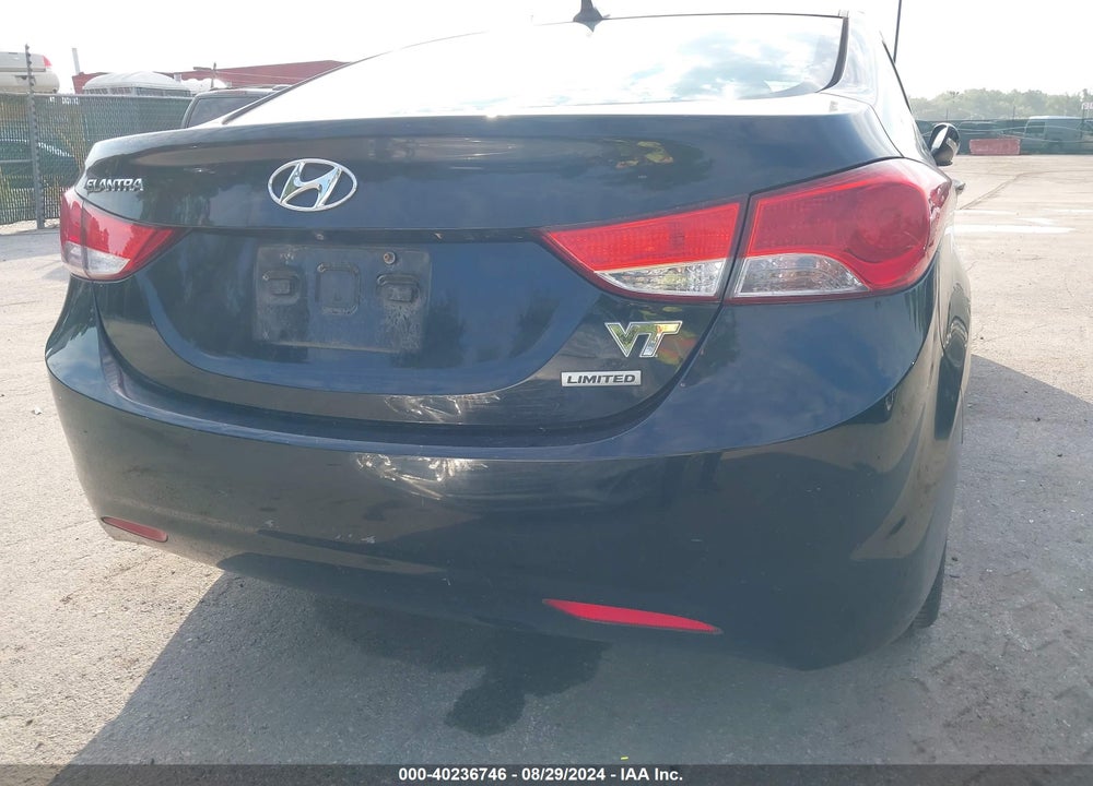 2012 HYUNDAI ELANTRA VIN: KMHDH4AE2CU464721