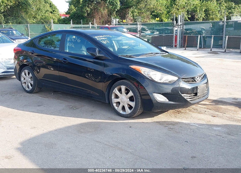 2012 HYUNDAI ELANTRA VIN: KMHDH4AE2CU464721