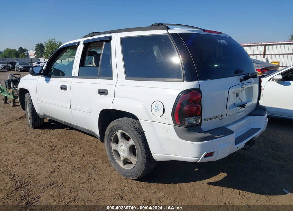 2007 CHEVROLET TRAILBLAZER LS VIN: 1GNDT13S372212411