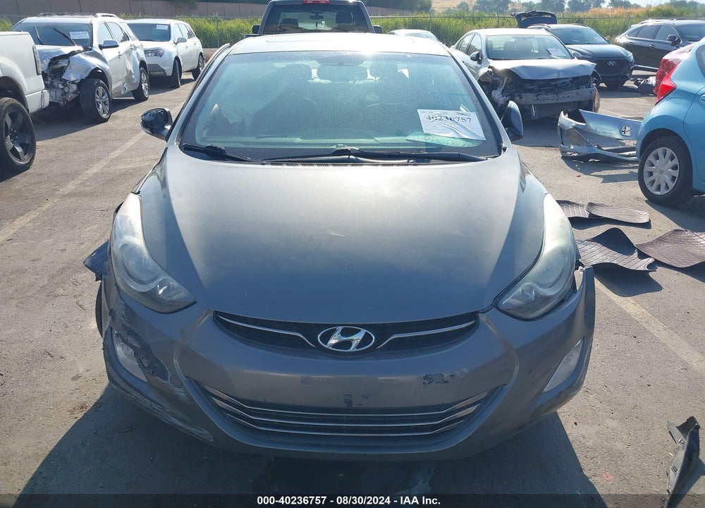 2013 HYUNDAI ELANTRA GLS/LIMITED VIN: 5NPDH4AE5DH168270