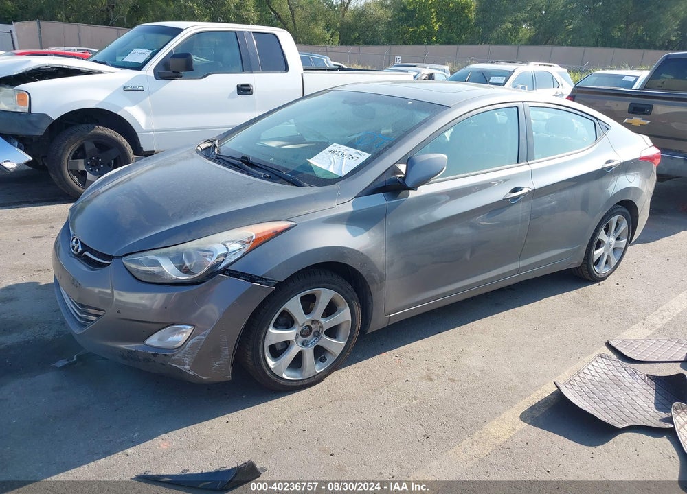 2013 HYUNDAI ELANTRA GLS/LIMITED VIN: 5NPDH4AE5DH168270