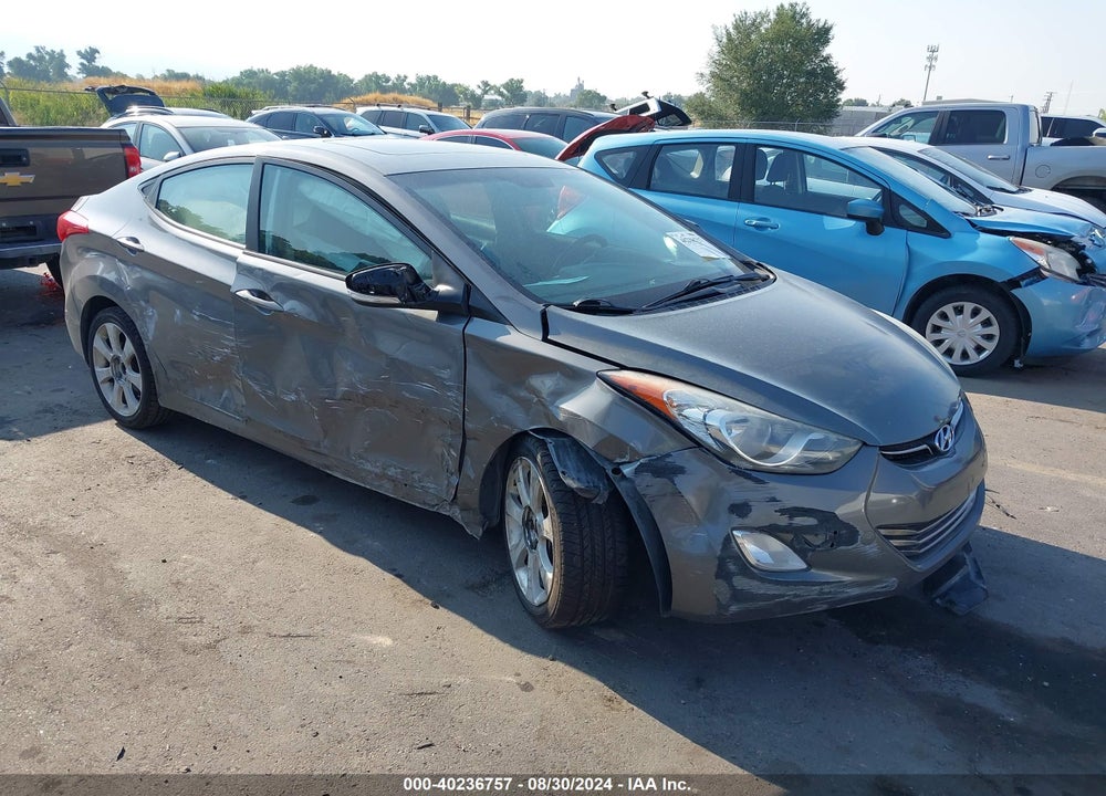 2013 HYUNDAI ELANTRA GLS/LIMITED VIN: 5NPDH4AE5DH168270
