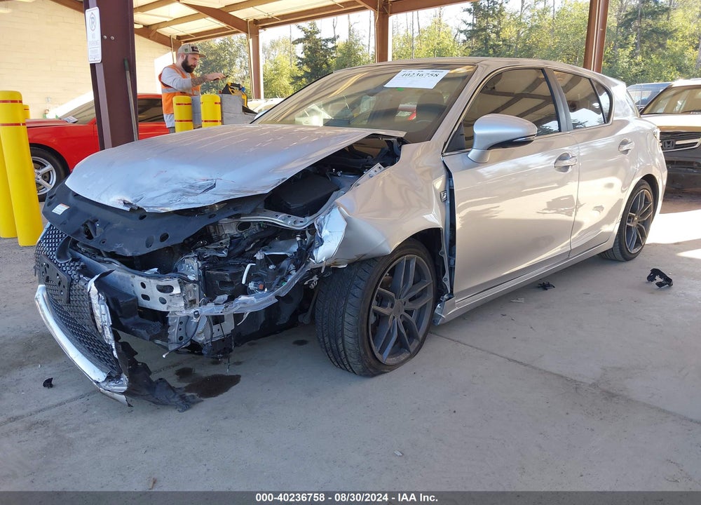 2016 LEXUS CT 200H VIN: JTHKD5BH9G2259337