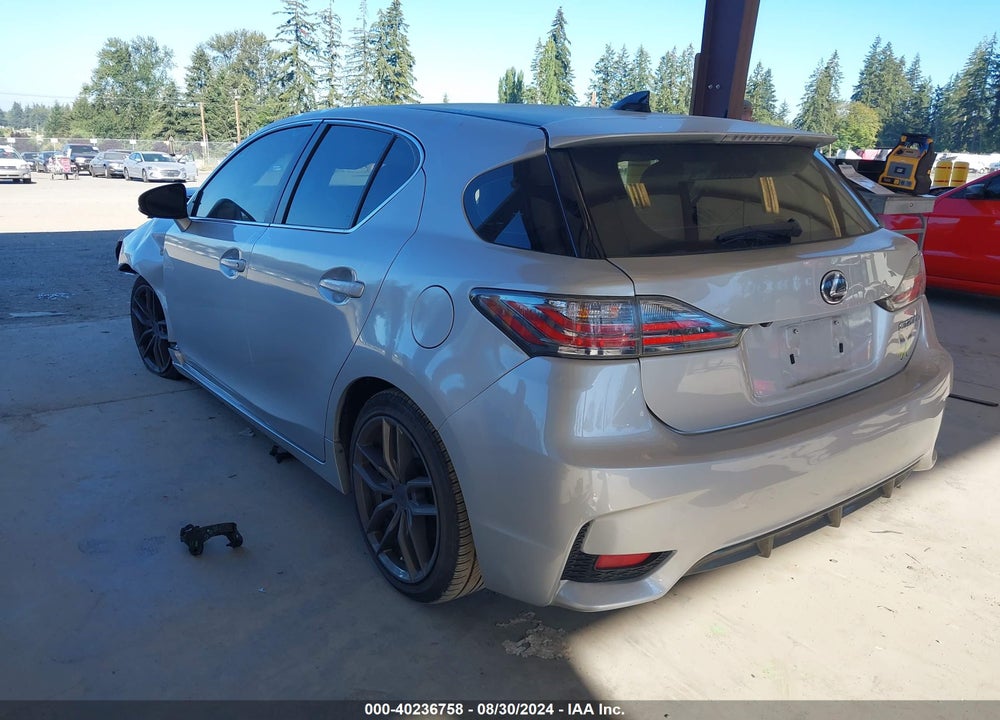 2016 LEXUS CT 200H VIN: JTHKD5BH9G2259337