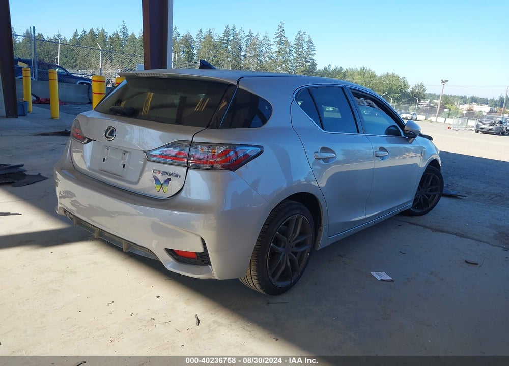 2016 LEXUS CT 200H VIN: JTHKD5BH9G2259337