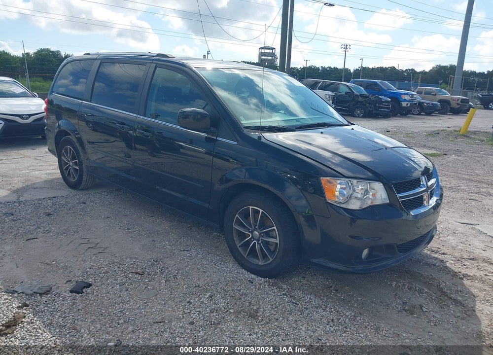 2017 DODGE GRAND CARAVAN SXT VIN: 2C4RDGCG0HR851827