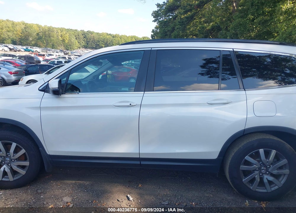 2021 HONDA PILOT 2WD EX-L VIN: 5FNYF5H59MB011651