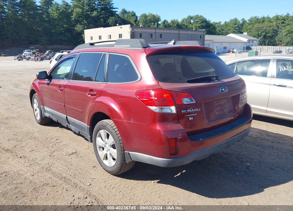 2012 SUBARU OUTBACK VIN: 4S4BRBJC6C3282887