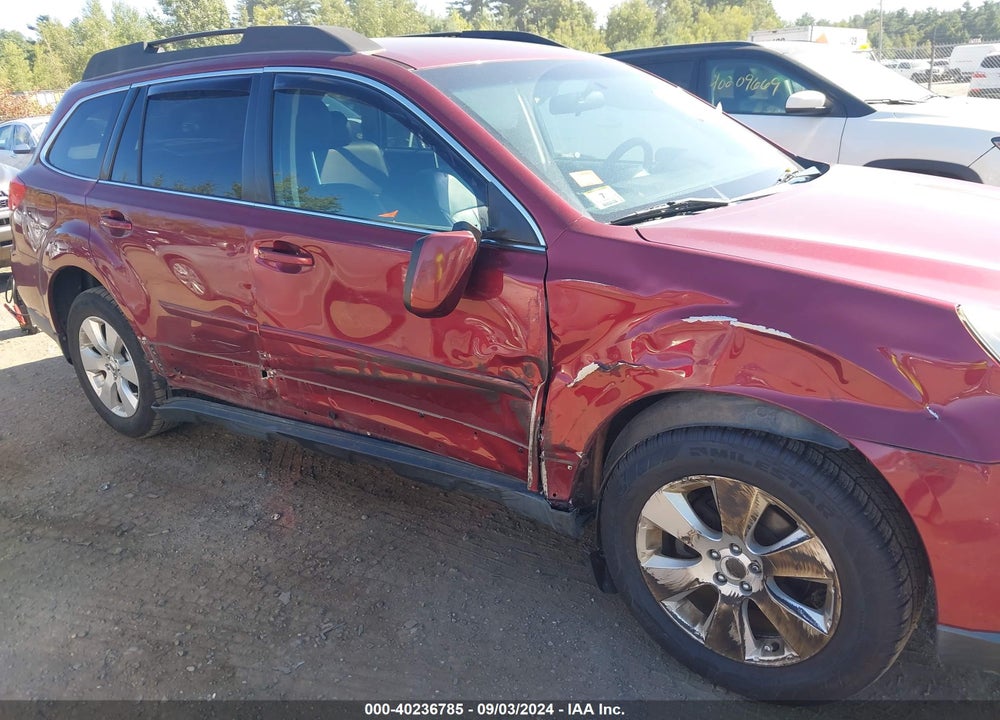 2012 SUBARU OUTBACK VIN: 4S4BRBJC6C3282887