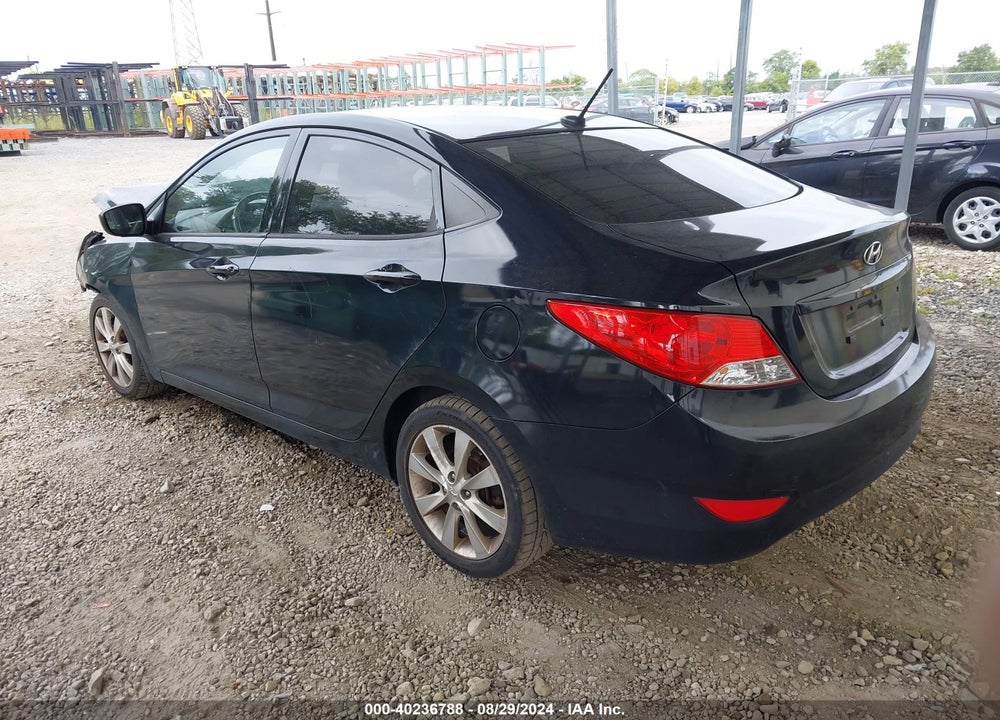 2013 HYUNDAI ACCENT GLS VIN: KMHCU4AE2DU437589