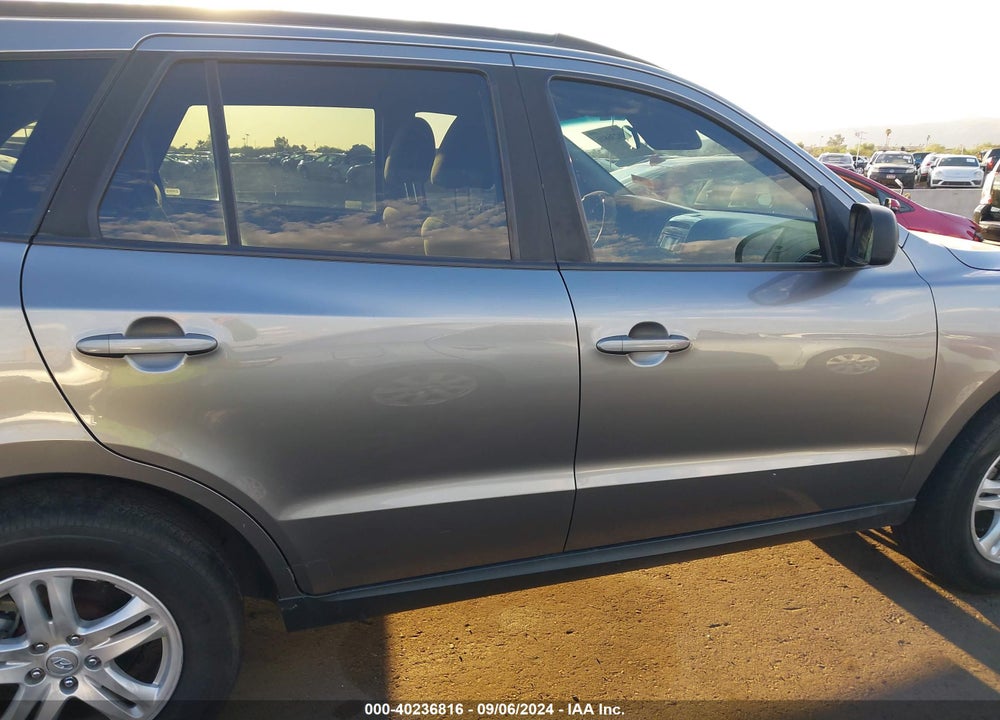 2011 HYUNDAI SANTA FE GLS VIN: 5XYZG3AB3BG071405