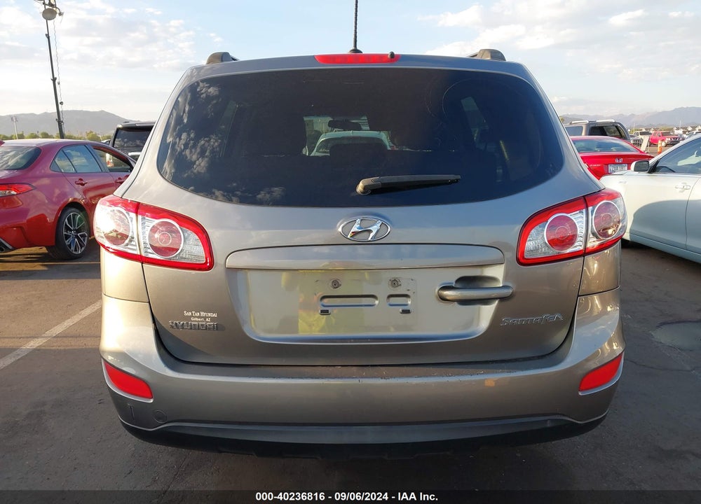 2011 HYUNDAI SANTA FE GLS VIN: 5XYZG3AB3BG071405