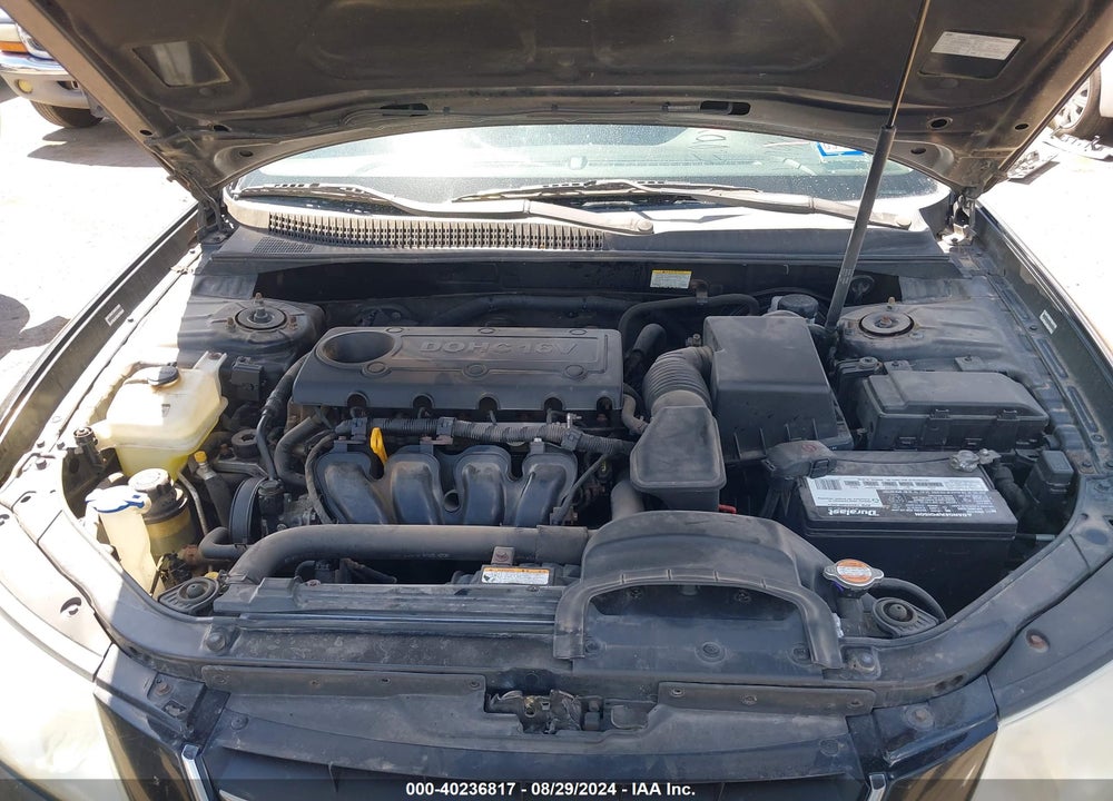 2009 HYUNDAI SONATA GLS VIN: 5NPET46C59H426983