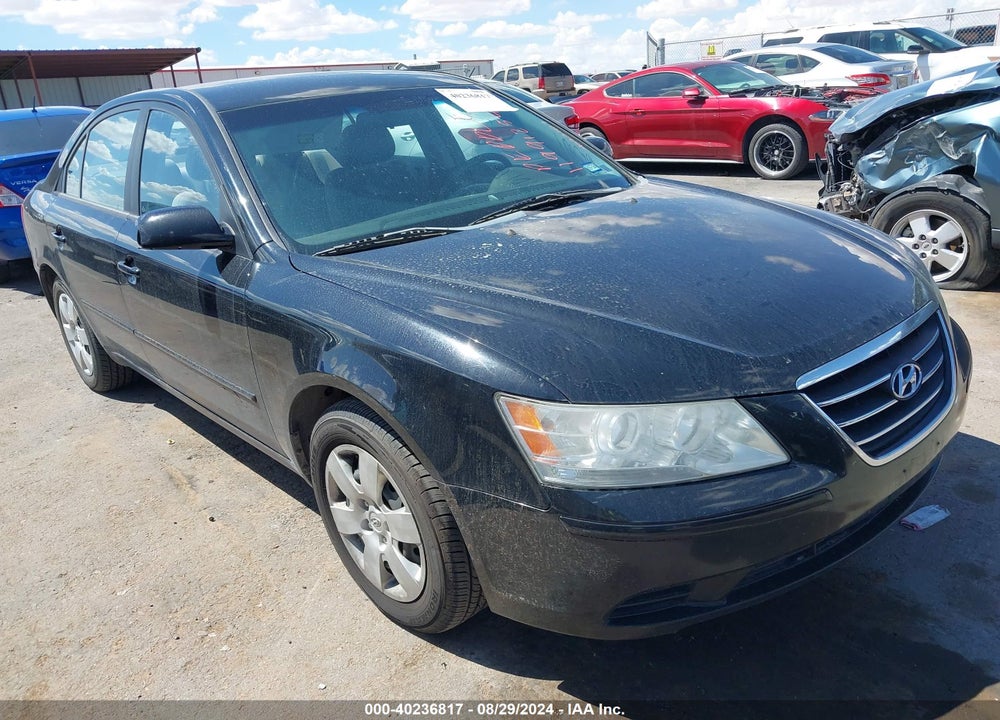 2009 HYUNDAI SONATA GLS VIN: 5NPET46C59H426983