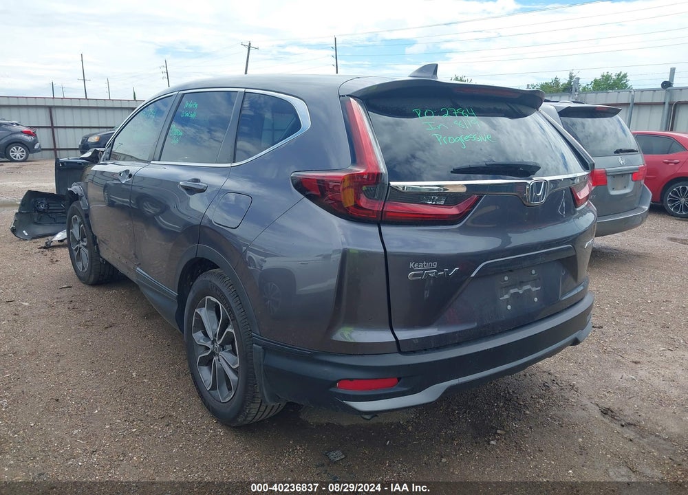 2021 HONDA CR-V AWD EX VIN: 2HKRW2H55MH658844
