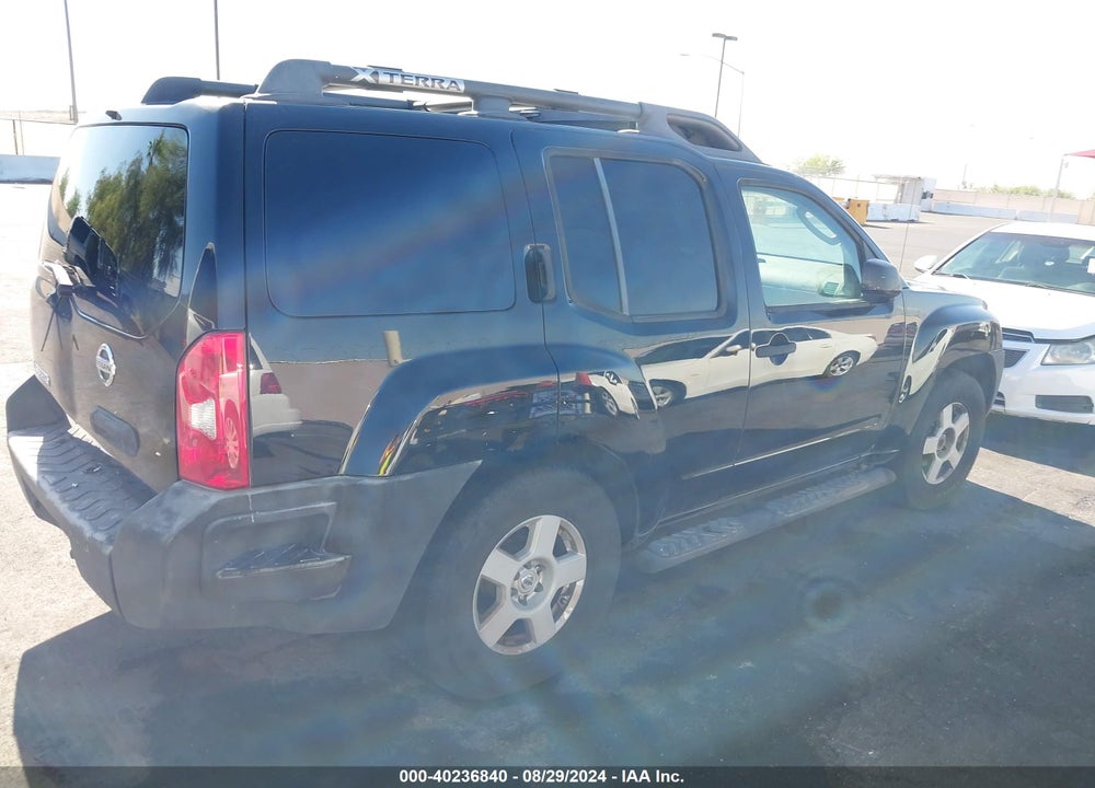 2006 NISSAN XTERRA S VIN: 5N1AN08U56C519108