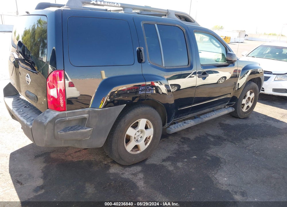 2006 NISSAN XTERRA S VIN: 5N1AN08U56C519108