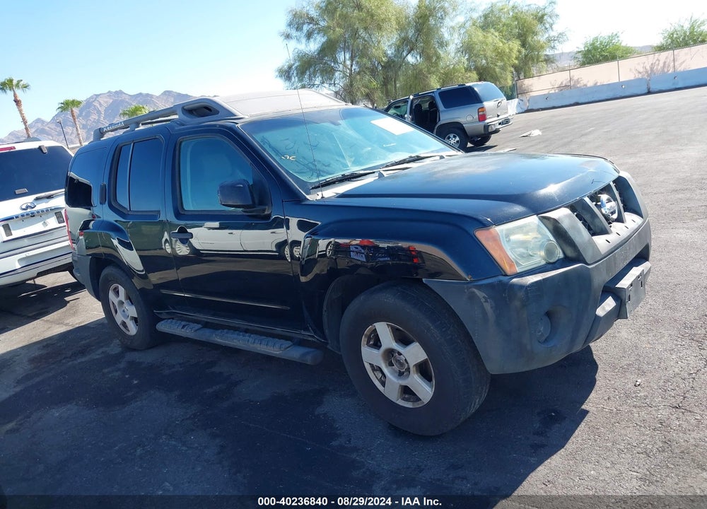 2006 NISSAN XTERRA S VIN: 5N1AN08U56C519108