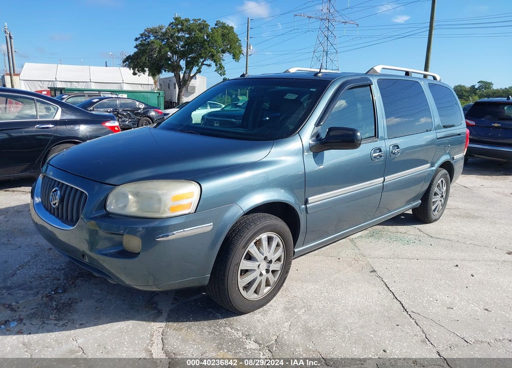 2005 BUICK TERRAZA CXL VIN: 5GADV33L25D197233