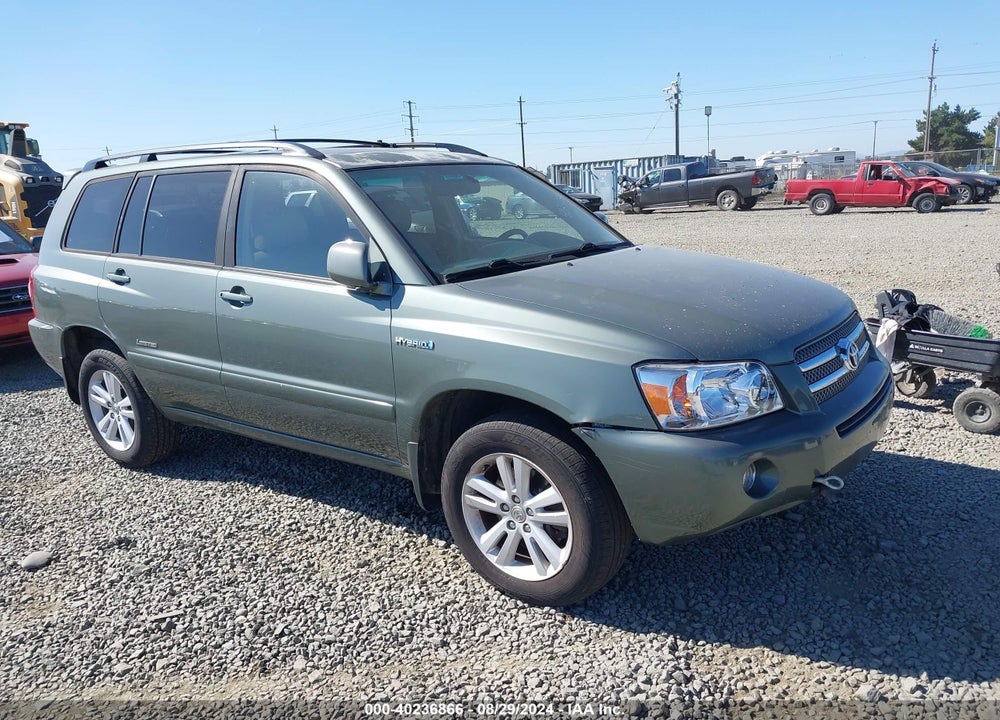 2007 TOYOTA HIGHLANDER HYBRID LIMITED V6 VIN: JTEEW21A470046430