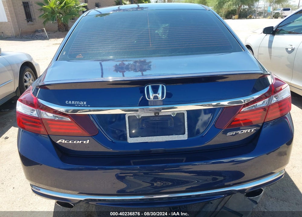 2017 HONDA ACCORD SPORT VIN: 1HGCR2F57HA137333