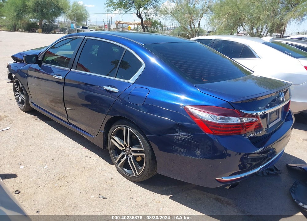 2017 HONDA ACCORD SPORT VIN: 1HGCR2F57HA137333