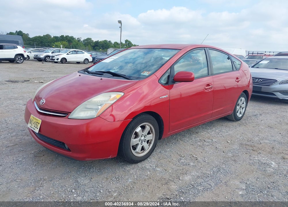 2006 TOYOTA PRIUS VIN: JTDKB20U367540489