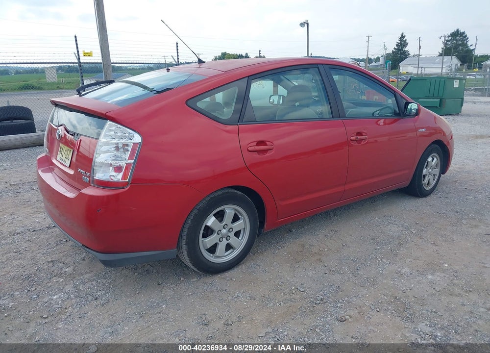 2006 TOYOTA PRIUS VIN: JTDKB20U367540489