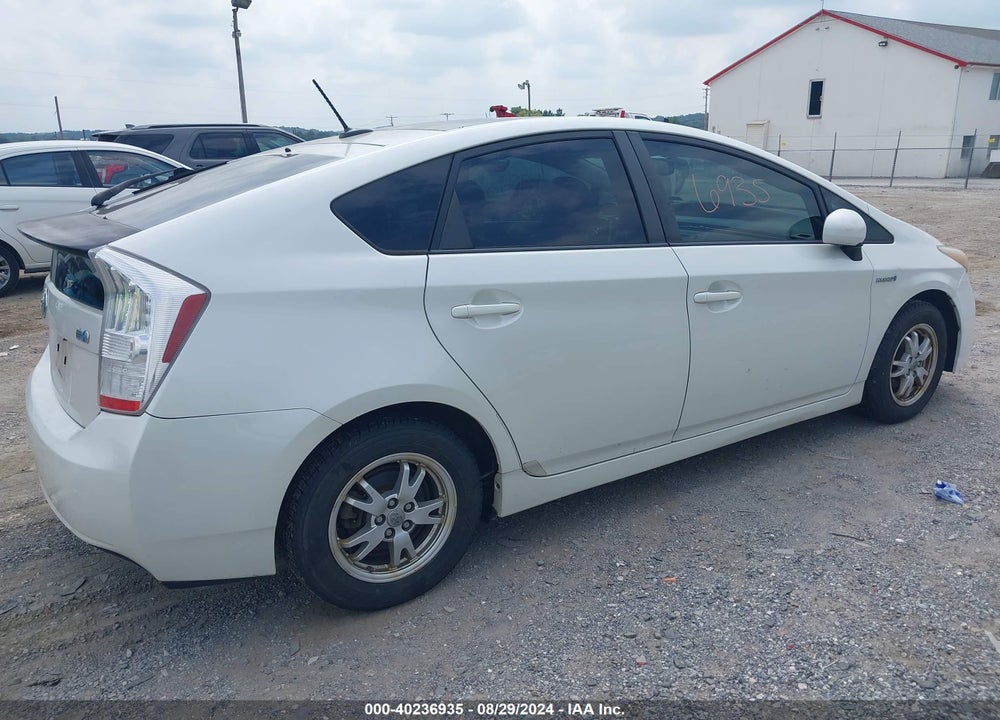 2010 TOYOTA PRIUS IV VIN: JTDKN3DU3A1293431