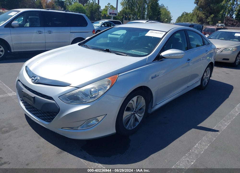 2013 HYUNDAI SONATA HYBRID LIMITED VIN: KMHEC4A42DA091743