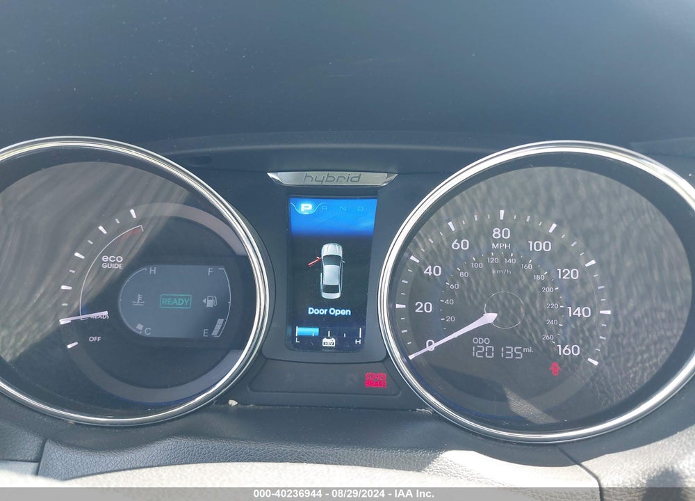 2013 HYUNDAI SONATA HYBRID LIMITED VIN: KMHEC4A42DA091743