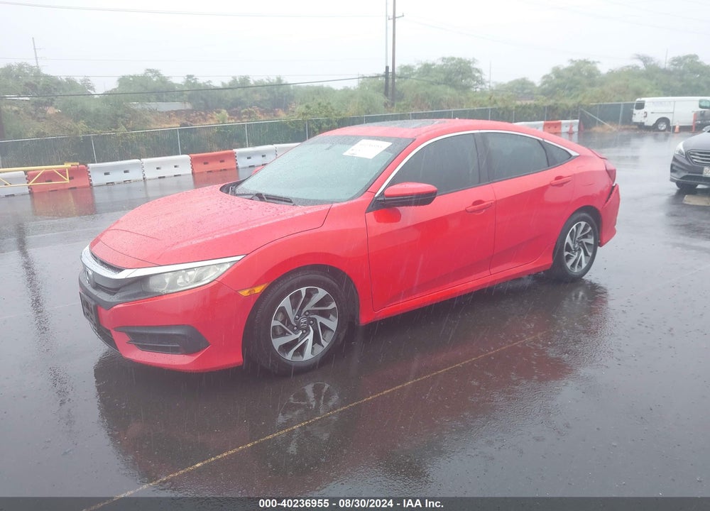 2016 HONDA CIVIC EX VIN: 2HGFC2F72GH538305