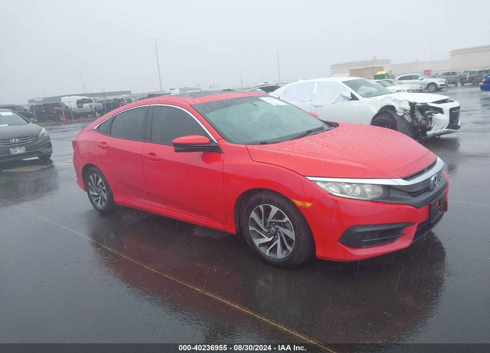 2016 HONDA CIVIC EX VIN: 2HGFC2F72GH538305