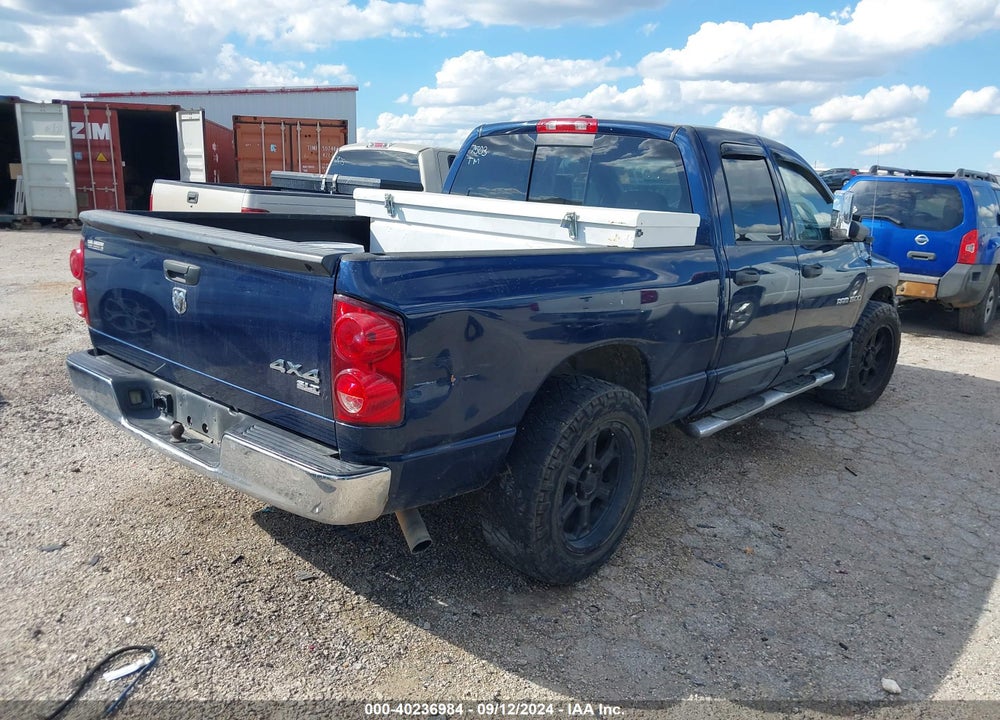 2007 DODGE RAM 1500 SLT VIN: 1D7HA18217J567503