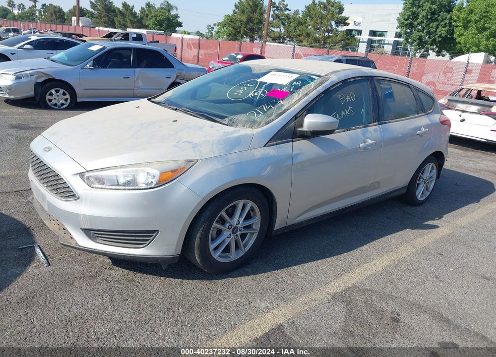 2018 FORD FOCUS SE VIN: 1FADP3K25JL217434