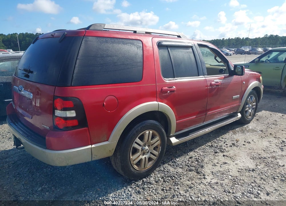2007 FORD EXPLORER EDDIE BAUER VIN: 1FMEU74807UB62096
