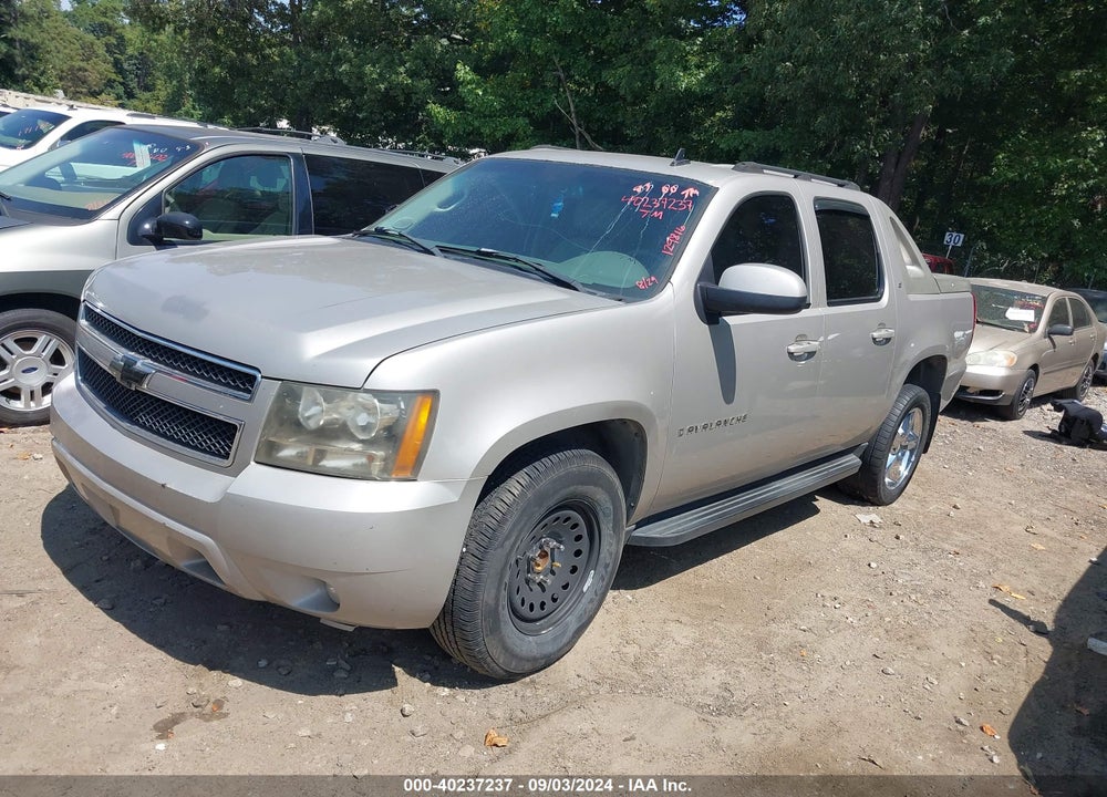 2007 CHEVROLET AVALANCHE 1500 LT VIN: 3GNEC12J27G129816