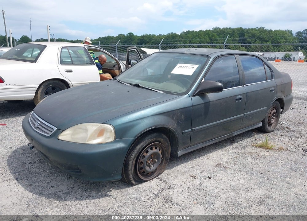 1999 HONDA CIVIC VIN: 2HGEJ6613XH540844