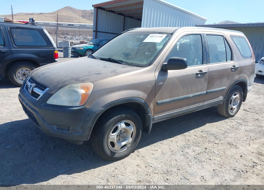 2002 HONDA CR-V LX VIN: JHLRD77402C045862