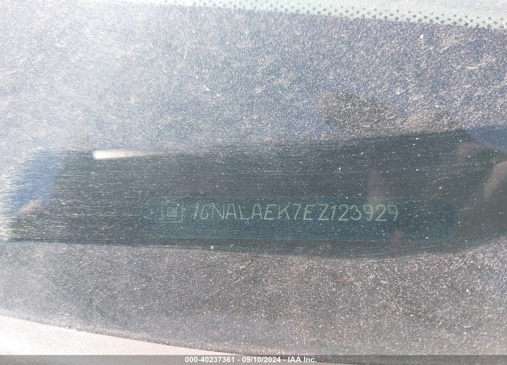 2014 CHEVROLET EQUINOX LS VIN: 1GNALAEK7EZ123929