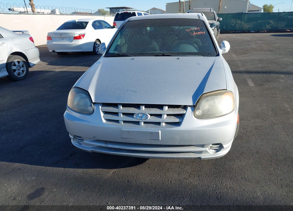 2003 HYUNDAI ACCENT GL VIN: KMHCG35C23U275262